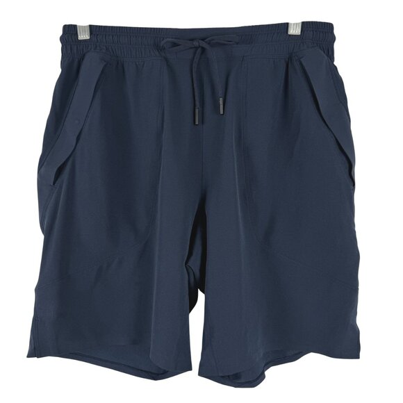 Lululemon‎ Rumble Short 9" Mens Medium Nautical Navy Blue Unlined SS-1972 - Picture 1 of 8